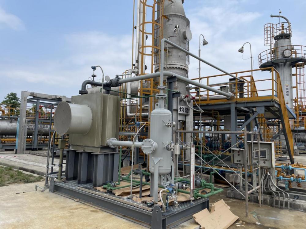 What pumps are used for triethylene glycol transfer?